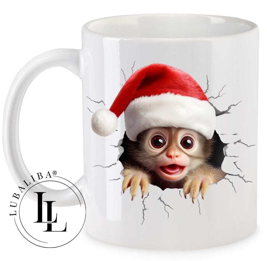 Tasse " 3D- Optik Christmas Affelino " ArtNr.: CAW